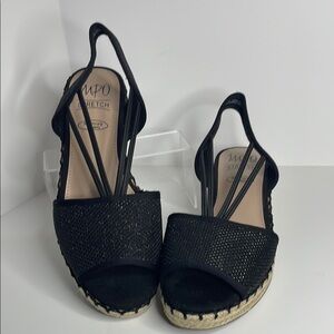 Impo Black and Tan Espadrilles for Women